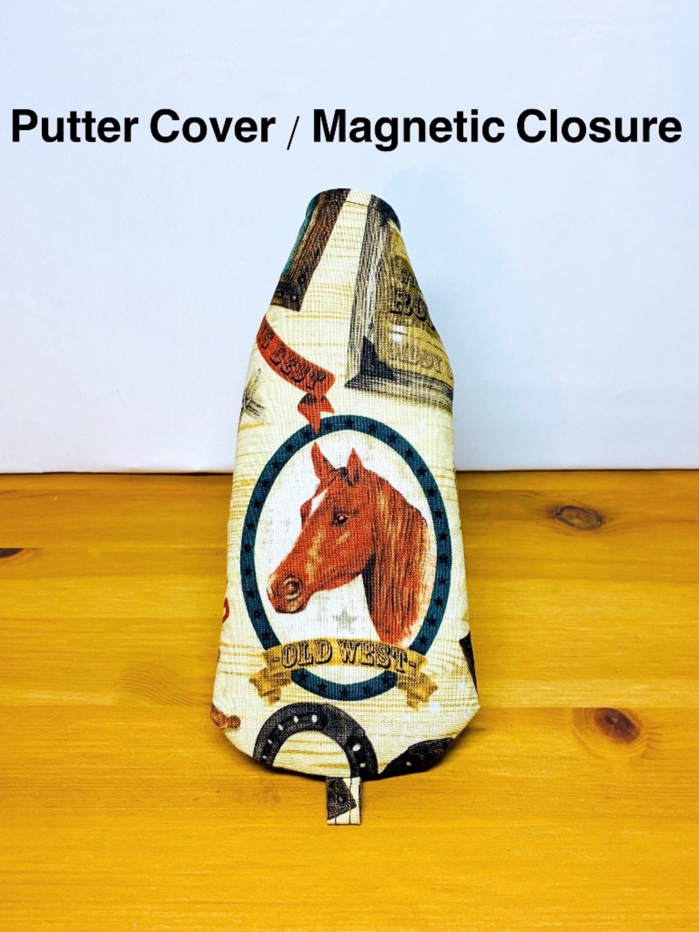 Golf Putter Head Cover Blade & Half-Mallet Handmade By Shizu